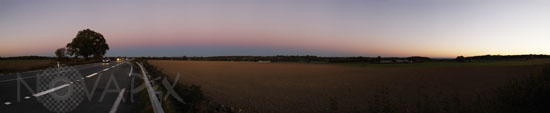 Earth's shadow