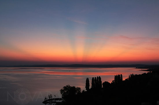 Rayons crépusculaires