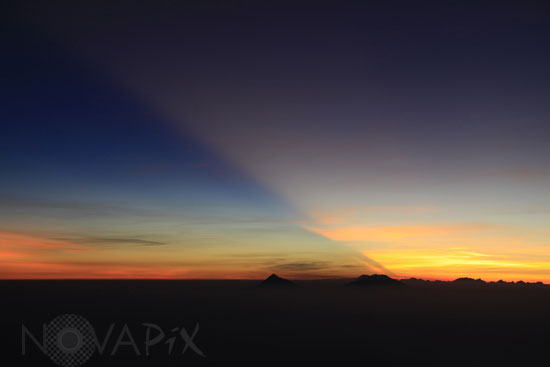Rayons crépusculaires
