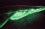 Aurore australe depuis la navette Discovery 08/005