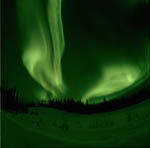 Aurore boréale en Alaska 02/2001