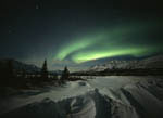 Aurore boréale en Alaska 03-2002