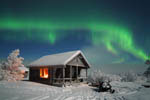 Aurore boréale -Finlande -