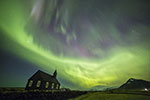 Aurore boréale en Islande - Budir