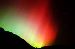 Aurore australe en Nouvelle-Zélande 2001