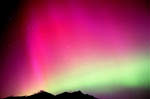 Aurore australe en Nouvelle-Zélande 2001