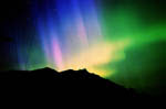 Aurore australe en Nouvelle-Zélande 2001