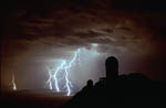 Orage sur l'observatoire de Kitt Peak