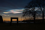 Nuages nacrés à Oslo - Norvège