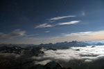 Ciel étoilé, Mer de nuages et Paraselene