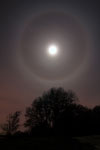 Halo autour de la Lune