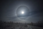 Halo autour de la Lune