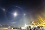 Halo et Colonne de lumière