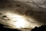 Nuages altostratus undulatus