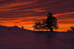 Nuages au coucher du Soleil