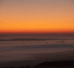 Crépuscule volcanique