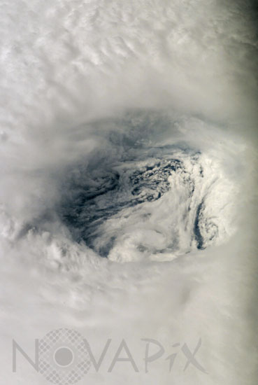 Ouragan Frances vu de l'espace- 08/2004