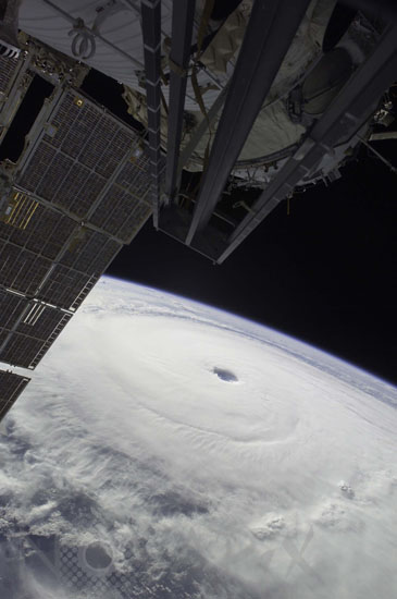 Ouragan Ivan depuis ISS. 09/2004