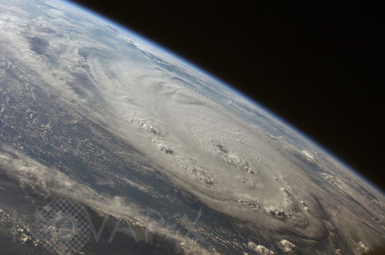 Ouragan Felix vu depuis ISS 09/2007