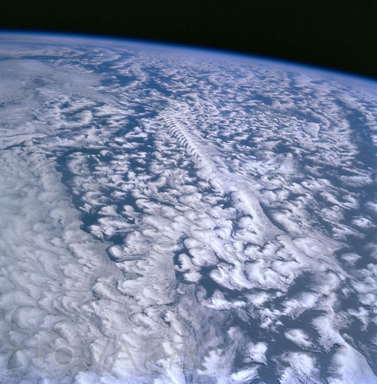 Nuages vus de l'espace