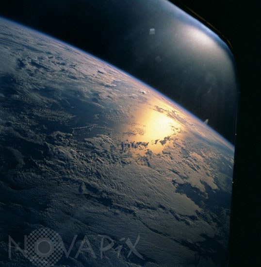 Clouds over Indian Ocean. 05/2000