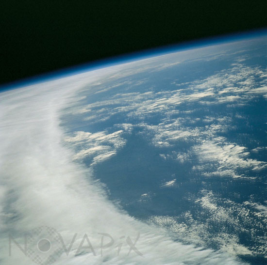 Cloudy front over the Pacific Ocean 02/2001
