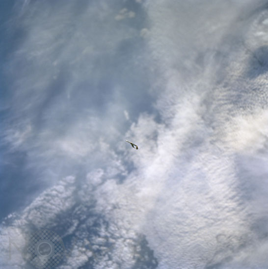 Nuages et débris spatial
