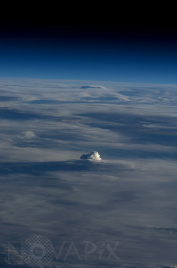 Earth clouds and atmosphere
