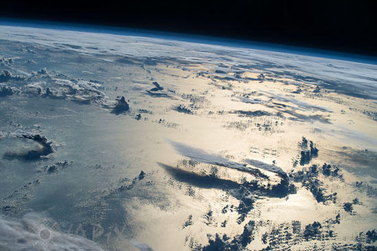 Clouds over Philippine Sea