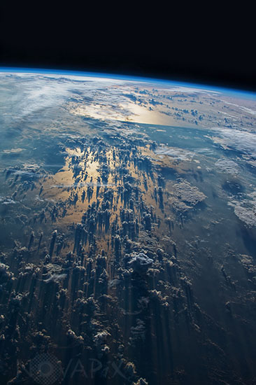 Terre vue de l'espace