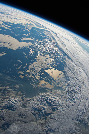 Terre vue de l'espace - Canada