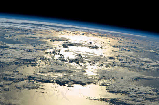 Earth clouds and atmosphere