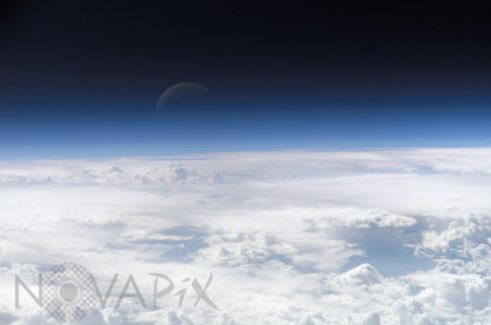 L'atmosphère de la Terre depuis ISS 07/2006