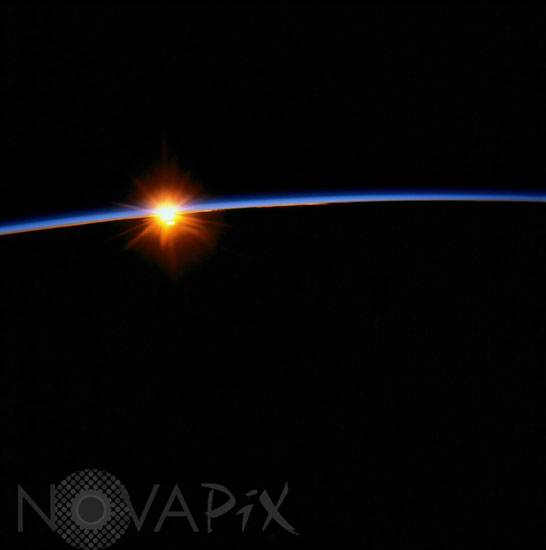 Earth observation of a sunrise