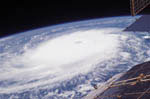 Ouragan Frances depuis ISS 08/2004