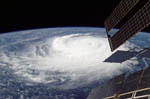 Ouragan Frances vu de l'espace- 08/2004