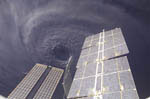 Ouragan Ivan vu depuis ISS. 09/2004