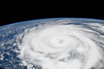 Ouragan Igor vu depuis l'espace