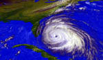 Ouragan Floyd vu par le satellite GOES 09/1999