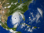 Ouragan Katrina vu par le satellite GOES-12