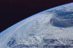 Nuages vus depuis la navette spatiale 12/1998