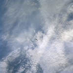 Nuages et débris spatial