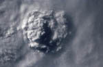 Orage vu depuis l'espace