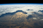 Earth clouds and atmosphere