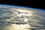 Earth clouds and atmosphere