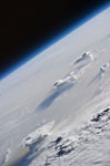 Nuages vus depuis l'espace