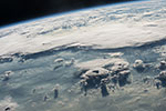 Cumulonimbus vus de l'espace