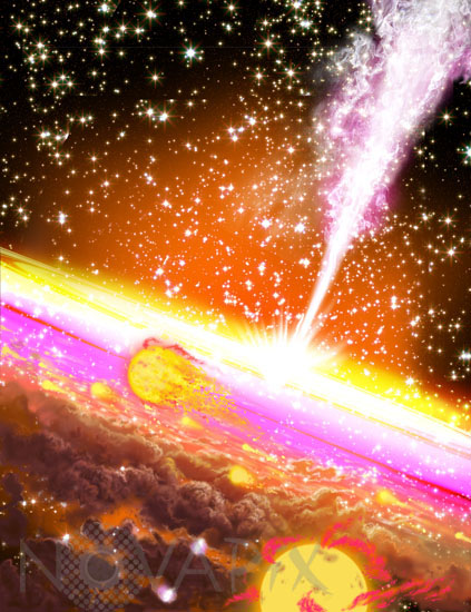 Black hole - Artist view