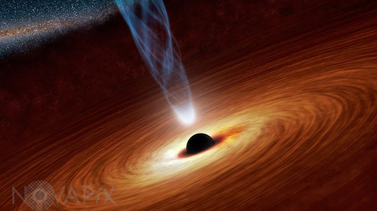 Supermassive Black hole - Artist view