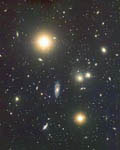 Amas de galaxies Abell 1060 dans l'Hydre
